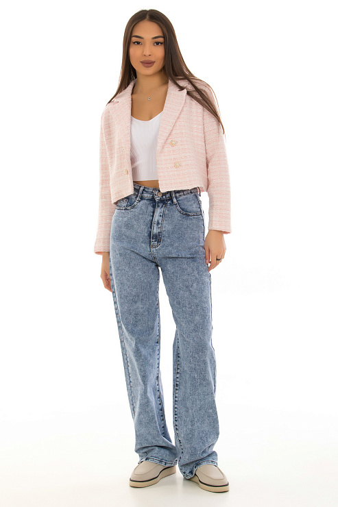 CHEERDUCK/GJ187 8535 РОЗОВЫЙ Жакет женский CHEERDUCK цвет Розовый