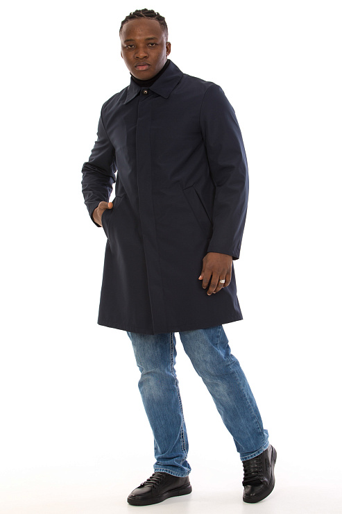 BALDININI E3E003XXSUPEUNIC Пальто мужское BALDININI цвет Синий