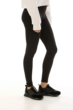 CHEERDUCK L-134 ЧЕРНЫЙ Леггинсы женские CHEERDUCK цвет Черный