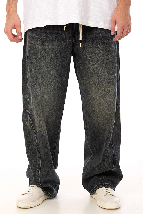 CHEERDUCK/4070 20656 ЧЕРНЫЙ Джинсы мужские CHEERDUCK цвет Синий