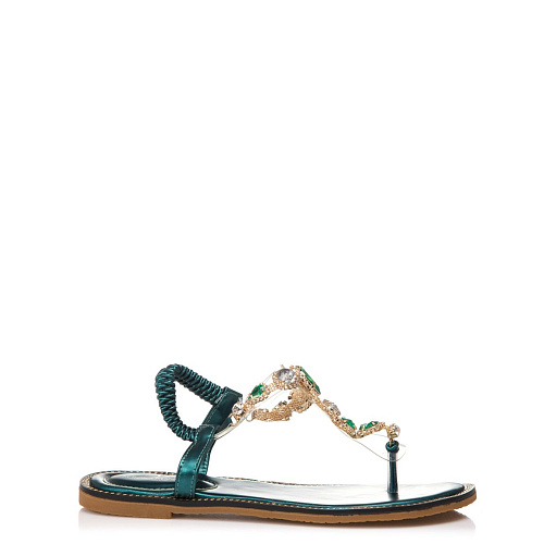 Сандалии SERGIO MANCHOT цвет Зеленый