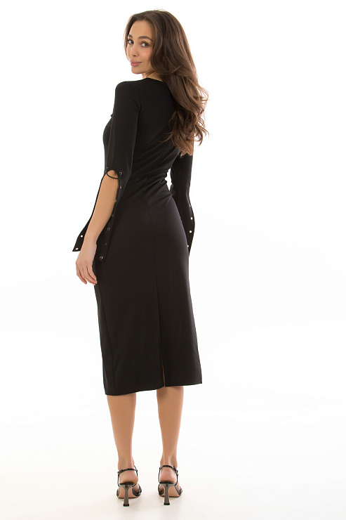 CHEERDUCK/TH 2540 ЧЕРНЫЙ Платье  CHEERDUCK цвет Черный