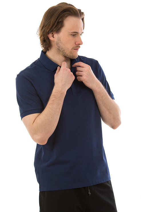 Поло CHEERDUCK цвет Синий