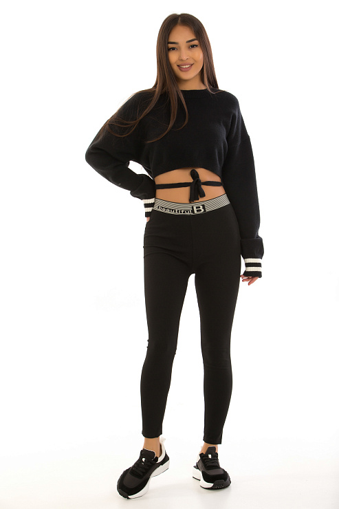 CHEERDUCK/NUR 171 ЧЕРНЫЙ Леггинсы женские CHEERDUCK цвет Черный