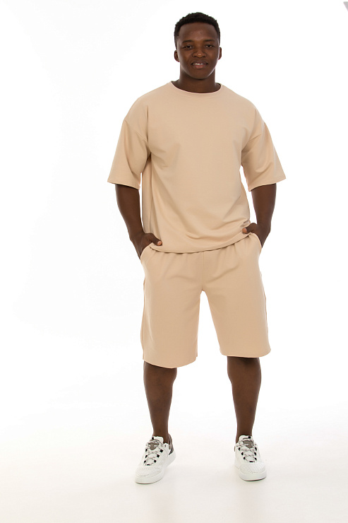 SAM SAM B01 БЕЖЕВЫЙ Костюм летний CHEERDUCK цвет Бежевый