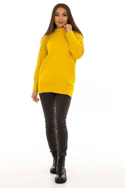 CHEERDUCK/2C122 575 ЖЕЛТЫЙ Свитер женский CHEERDUCK цвет Желтый