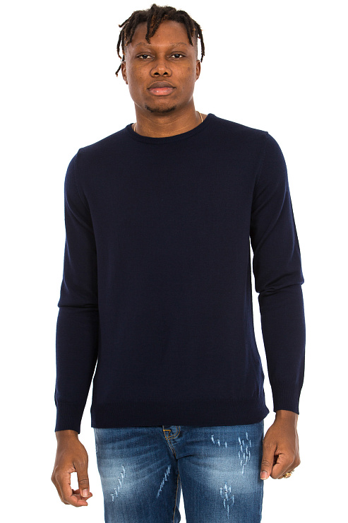 BALDININI MU01 BLUE Джемпер мужской BALDININI цвет Синий