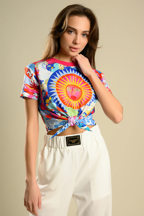 BELLABOA 111-245 СИНИЙ Футболка женская BELLABOA цвет Синий