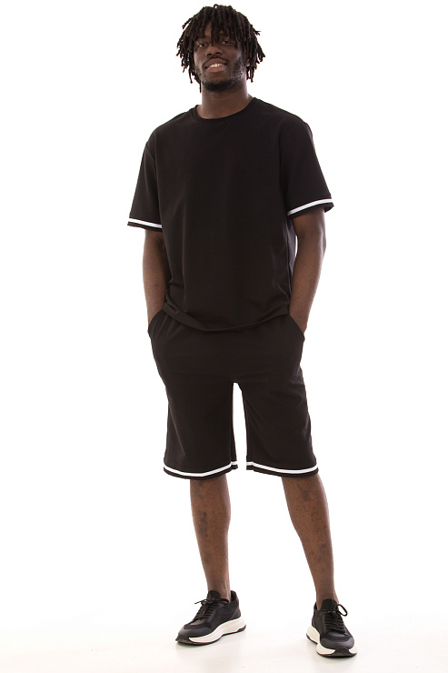 SAM SAM SH 290 ЧЕРНЫЙ Костюм летний CHEERDUCK цвет Черный