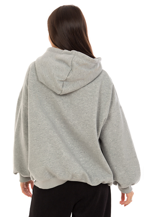 CHEERDUCK/NEW 178-1 СЕРЫЙ Худи CHEERDUCK цвет Серый