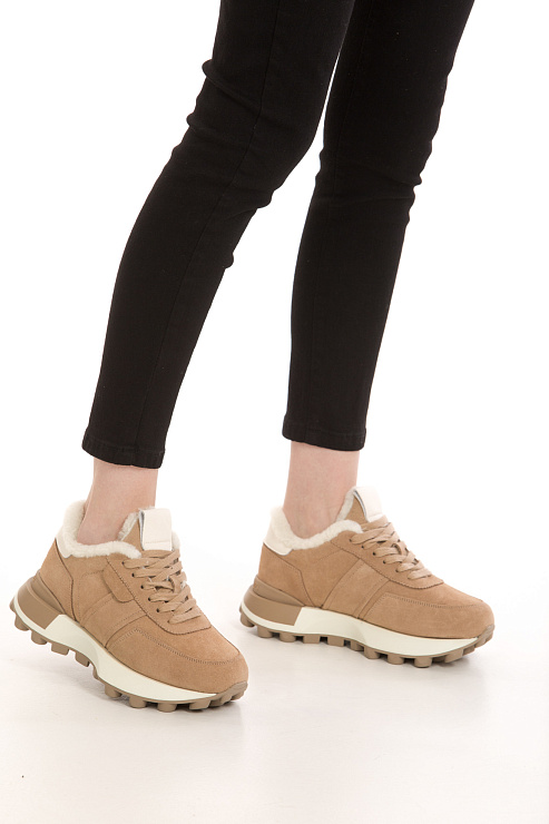 Кроссовки SERGIO MANCHOT цвет Коричневый