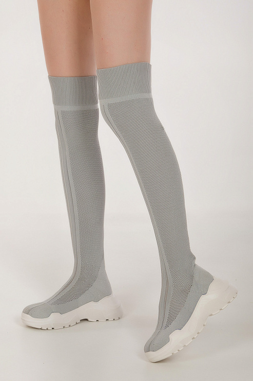 Ботфорты SERGIO MANCHOT цвет Серый