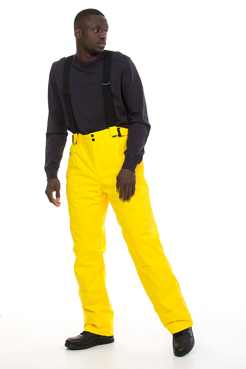 High Experience 9551 ЖЕЛТ. Брюки горнолыжные мужские HIGH EXPERIENCE цвет Желтый