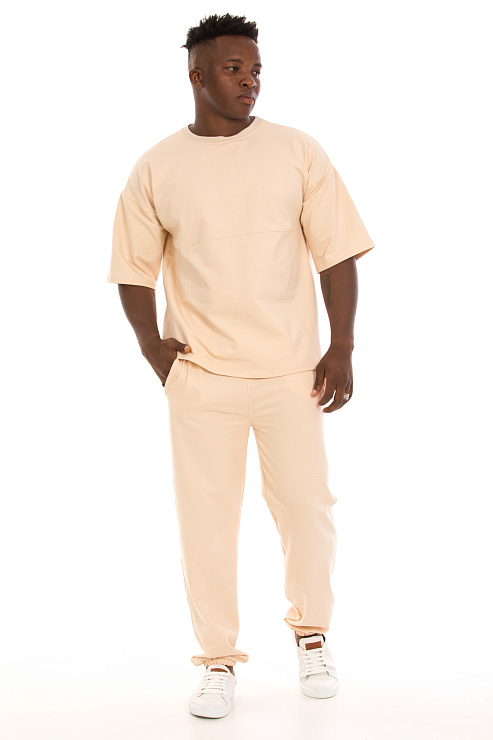 SAM SAM B166 БЕЖЕВЫЙ Костюм летний CHEERDUCK цвет Бежевый