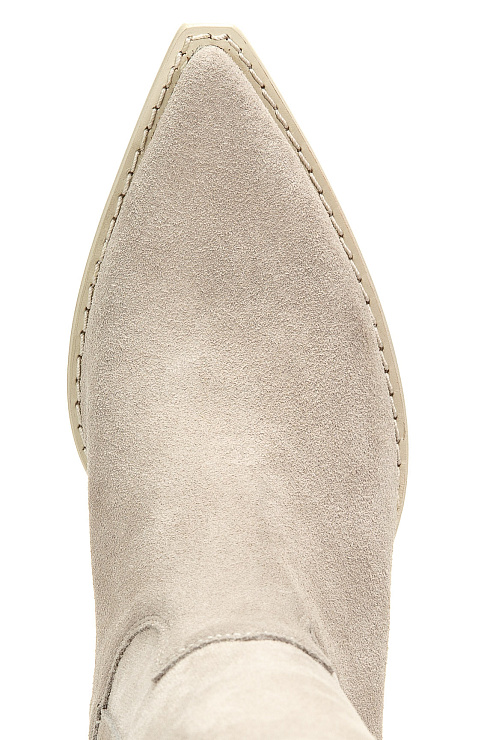 Ботфорты на каблуке BELLABOA цвет Бежевый