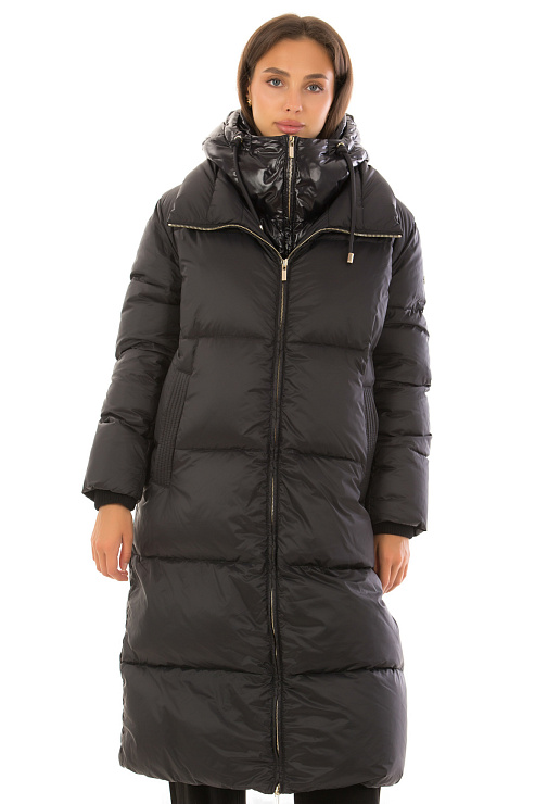 BALDININI A5B056XXCEPY0000 Пуховик женский BALDININI цвет Черный