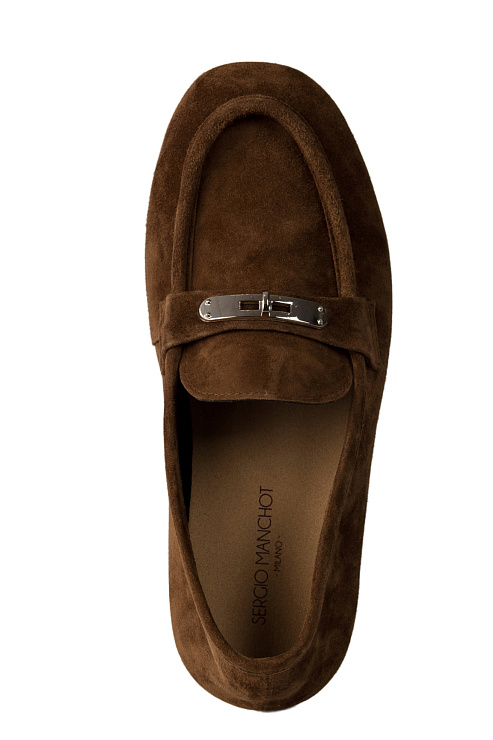 Лоферы SERGIO MANCHOT цвет Коричневый