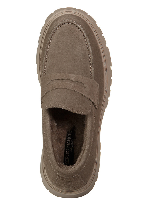 Лоферы SERGIO MANCHOT цвет Коричневый