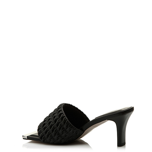 Сабо на каблуке SERGIO MANCHOT цвет Черный