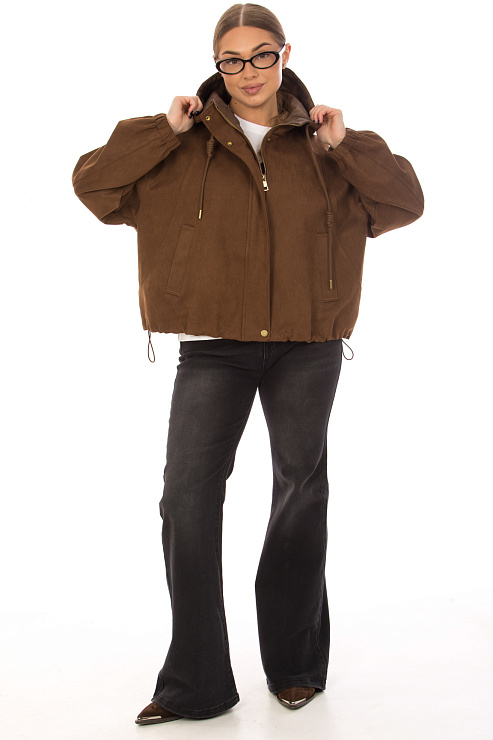 CHEERDUCK/2C22 25105 Т.КОРИЧНЕВЫЙ Куртка д/с CHEERDUCK цвет Коричневый