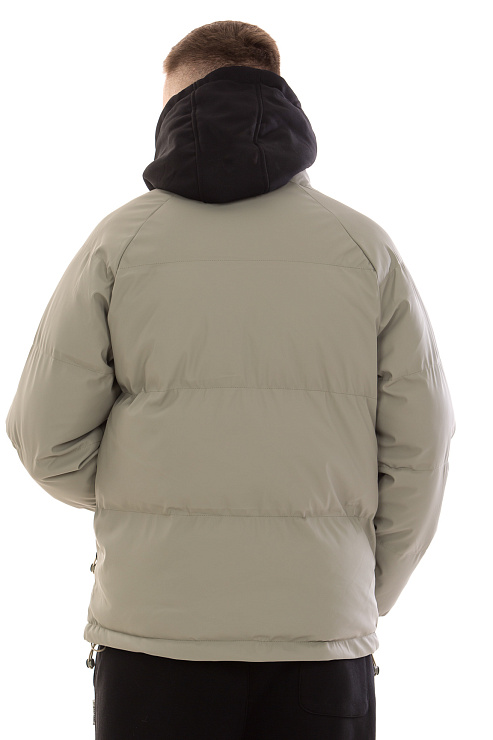 CHEERDUCK/4070 9585 СЕРЫЙ Пуховик мужской CHEERDUCK цвет Серый