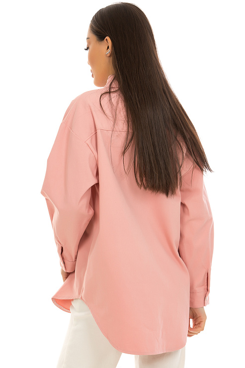 CHEER&DUCK/2025 612 РОЗОВ Рубашка женская CHEERDUCK цвет Розовый