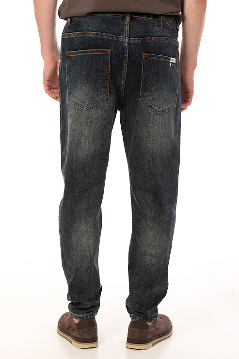 CHEERDUCK/4070 11030 СИНИЙ Джинсы мужские CHEERDUCK цвет Синий