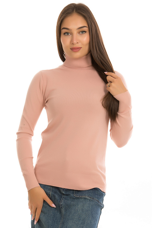 CHEERDUCK/11011 922 СВЕТ.РОЗОВЫЙ Водолазка женская CHEERDUCK цвет Розовый