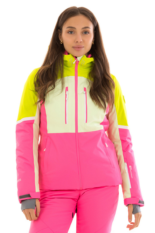 HIGH EXPERIENCE 64040 РОЗОВЫЙ Куртка горнолыжная женская HIGH EXPERIENCE цвет Розовый