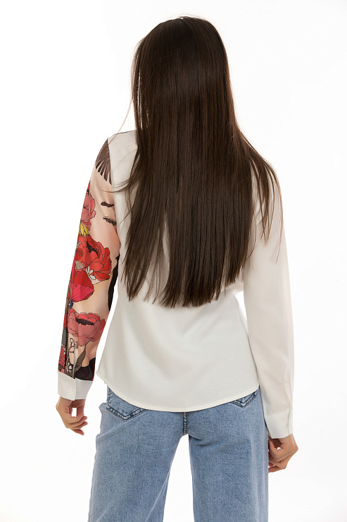 CHEERDUCK/5027 7075 КРАСНЫЙ Блуза женская CHEERDUCK цвет Красный