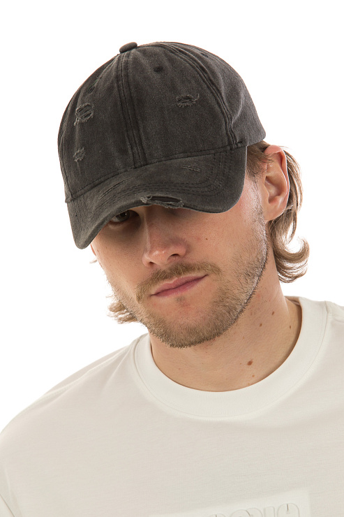 CHEERDUCK 1000-46 СЕРЫЙ Бейсболка  CHEERDUCK цвет Серый