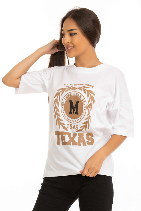 CHEERDUCK/FA 0010 БЕЛЫЙ Футболка женская CHEERDUCK цвет Белый