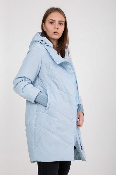 TOWMY 7029 ГОЛУБ. Плащ женский TOWMY цвет Голубой