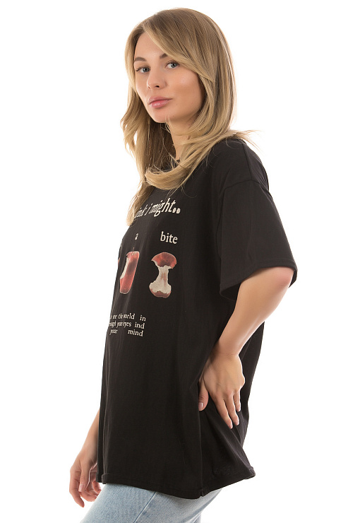 Футболка CHEERDUCK цвет Черный