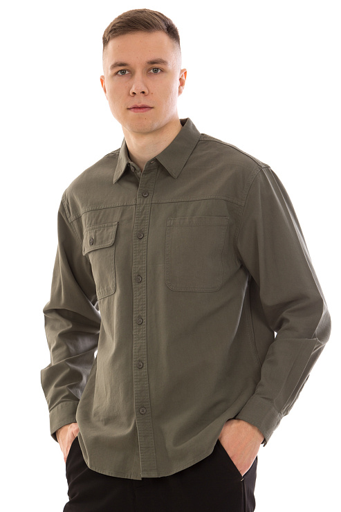 CHEERDUCK/4070 8092 ЗЕЛЕНЫЙ Рубашка мужская CHEERDUCK цвет Зеленый