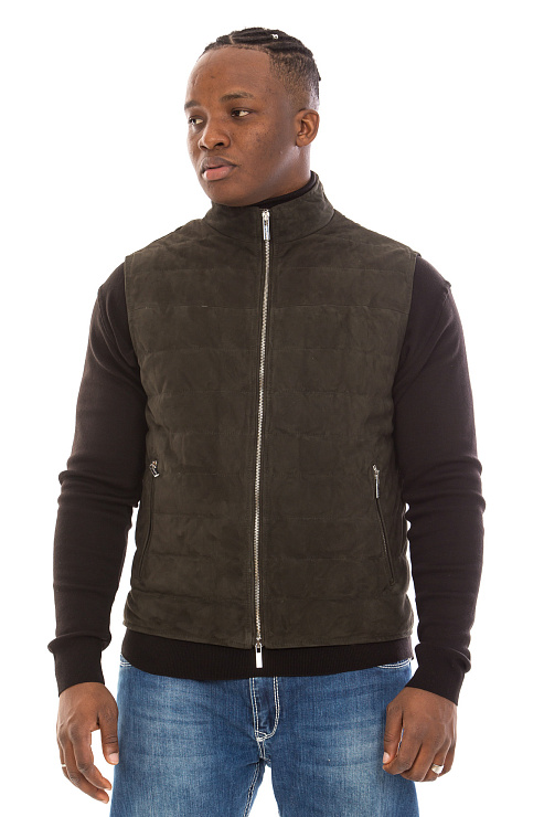 BALDININI E3E012XXCAMO5535 Жилет мужской BALDININI цвет Зеленый