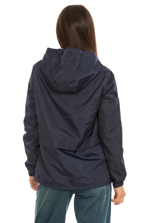 CHEER&DUCK/MUHR 19203 ТЕМН.СИН. Ветровка женская CHEERDUCK цвет Синий