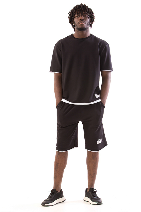 SAM SAM SH 28 ЧЕРНЫЙ Костюм летний CHEERDUCK цвет Черный