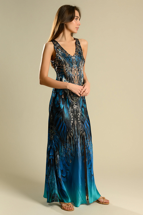 BELLABOA 111-181 СИНИЙ Платье женское BELLABOA цвет Синий