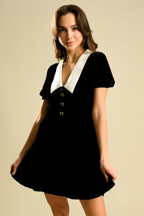 BELLABOA 111-140 ЧЕРНЫЙ Платье  BELLABOA цвет Черный