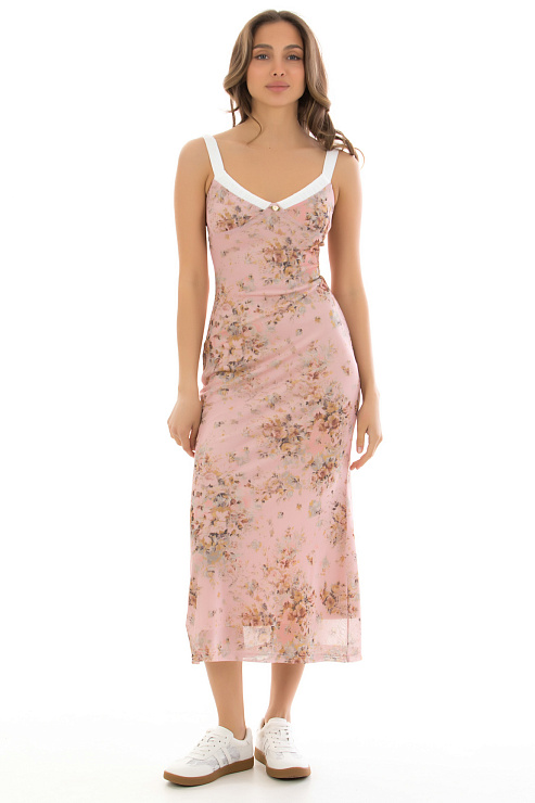 CHEERDUCK/2C19 25126 РОЗОВЫЙ Сарафан  CHEERDUCK цвет Розовый