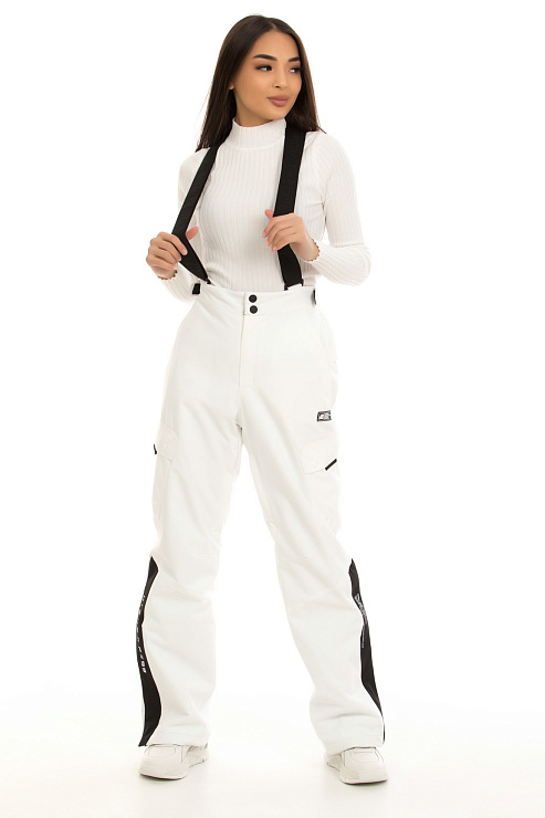 High Experience 12530 БЕЛ. Брюки для сноуборда HIGH EXPERIENCE цвет Белый