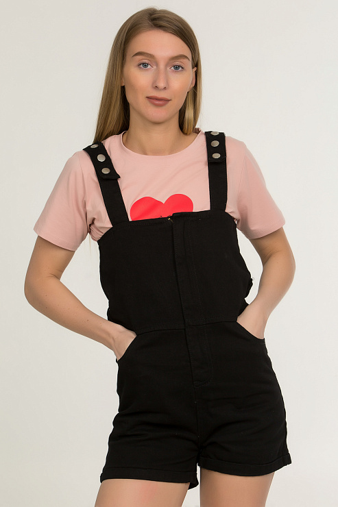 CHEER&DUCK/2025 9976 ЧЕРН. Комбинезон женский CHEERDUCK цвет Черный