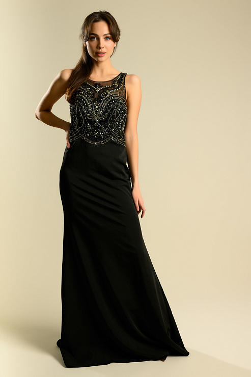 BELLABOA 1014 ЧЕРНЫЙ Вечернее платье BELLABOA цвет Черный