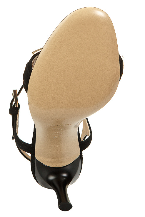 Босоножки на каблуке BALDININI цвет Черный