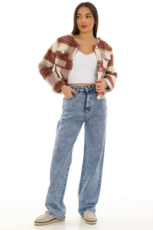 CHEERDUCK/GJ187 8588 БОРДОВЫЙ Жакет женский CHEERDUCK цвет Бордовый