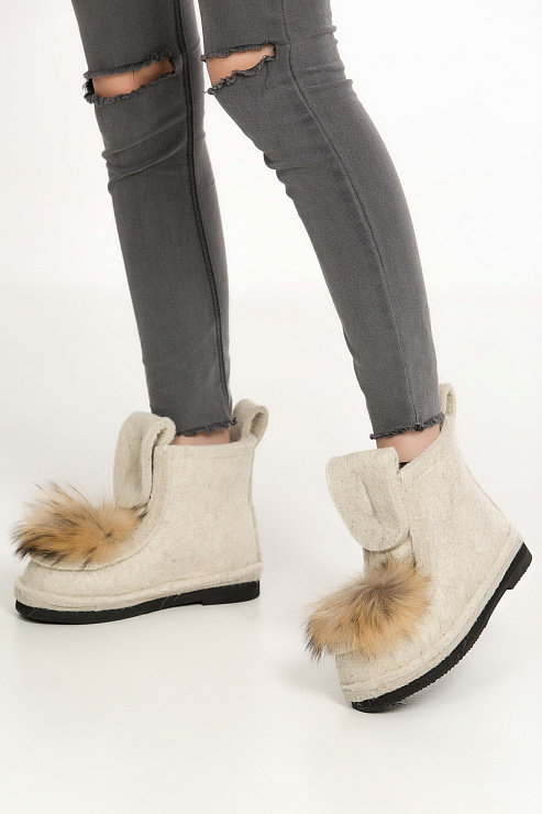 Валенки SUMMERGIRL цвет Бежевый