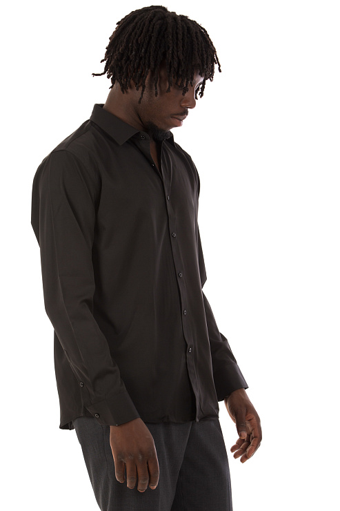 CHEERDUCK/2C87 8537 ЧЕРНЫЙ Рубашка мужская CHEERDUCK цвет Черный