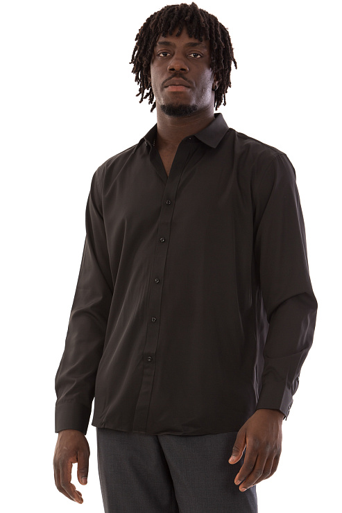 CHEERDUCK/2C87 8537 ЧЕРНЫЙ Рубашка мужская CHEERDUCK цвет Черный