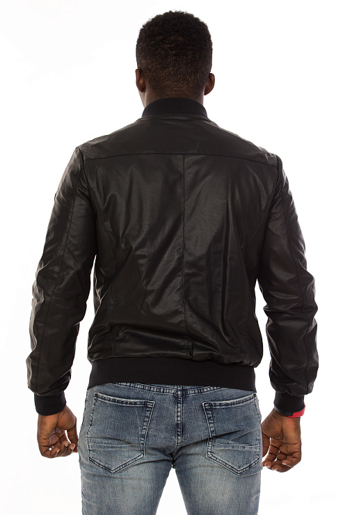 BALDININI E2E950CALF0002 Бомбер мужской BALDININI цвет Черный